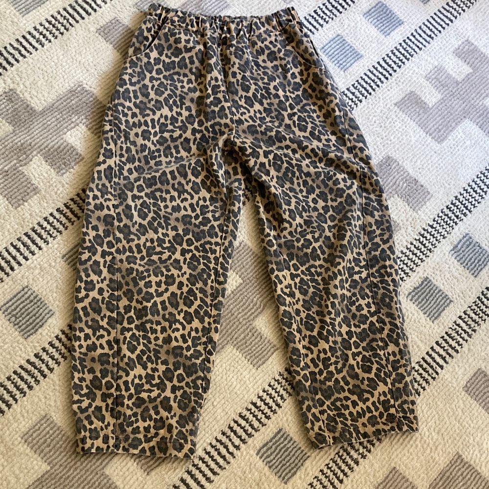 Le Bon Shoppe Arc Pants Leopard Print
